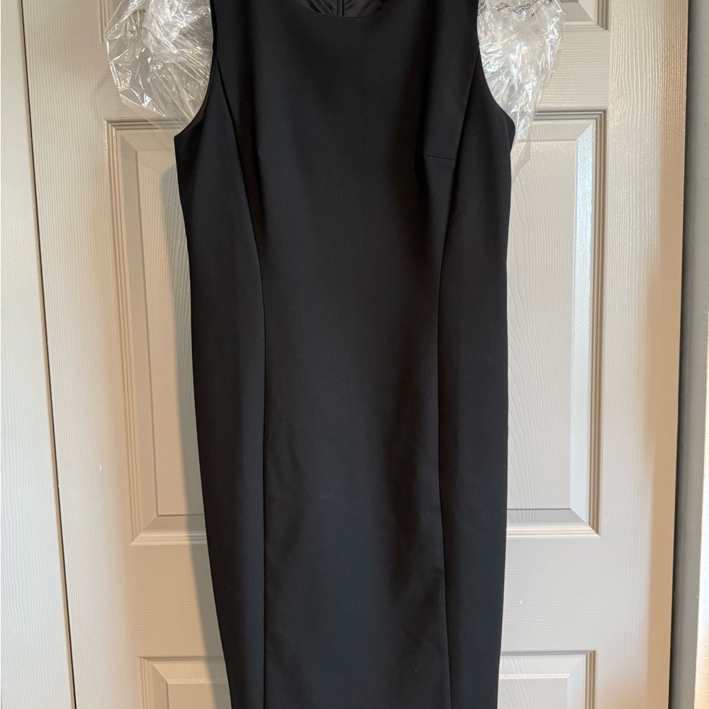 JCrew 365 Black Sleeveless Dress EUC